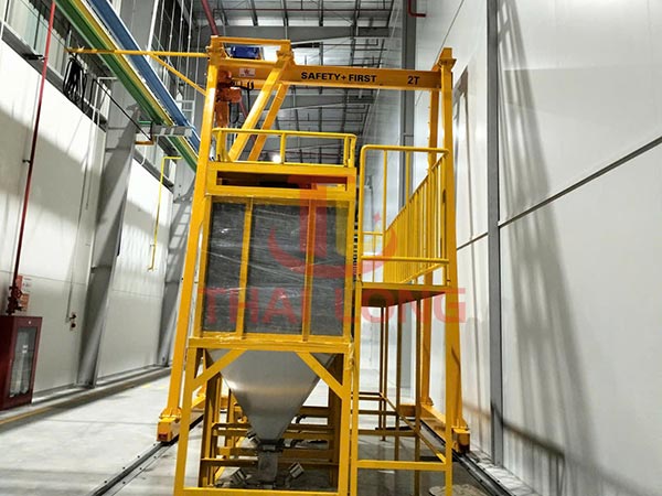 cổng trục 3 tấn khẩu độ 4m 1